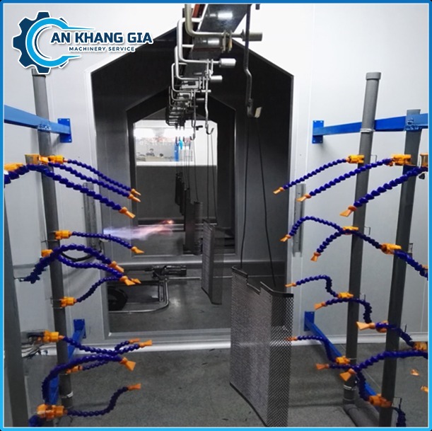 Xây dựng hệ thống khử bụi bằng lửa